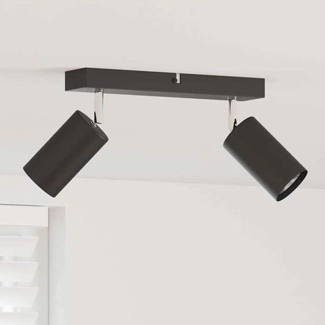 Spot de plafond - 4108194 - Noir - Métal - Directionnel 26 x 6 x 16 cm (1/5)