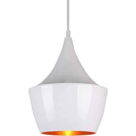 Lustre Suspension - Verre Vintage - E27 - Diamètre 22 cm Hauteur 28 cm - Cordon Réglable Jusqu'à 100 cm - Pour Salon Chambre Cuisine Bureau