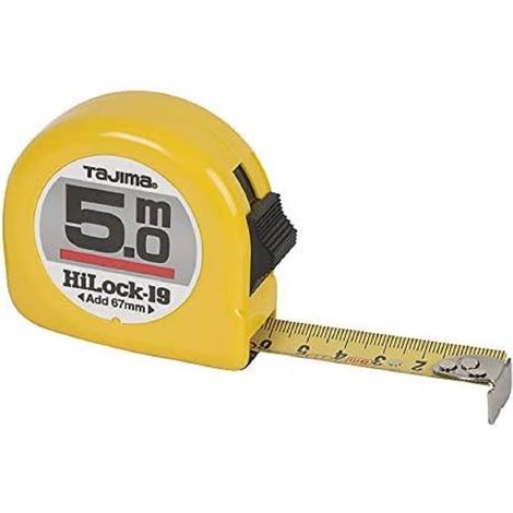 Tajima H9P50MY - Flessometro, 5 m x 19 mm