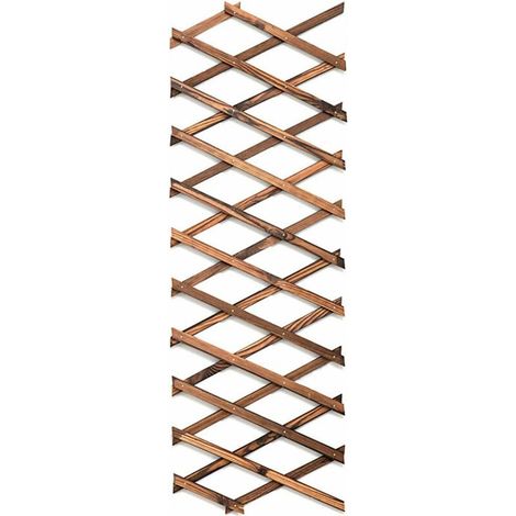 Erweiterbares Holzgitter zum Aufhängen von Kletterpflanzen – Wanddekoration für Terrasse und Garten,GU.B/bon