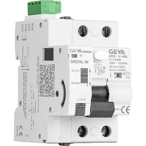 GEYA Tuya Télécommande WiFi Disjoncteur Intelligent (1/5)