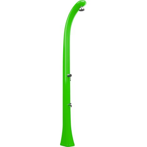 Doccia Solare da Esterno Giardino 20L Miscelatore e Lavapiedi Arkema Happy One Verde Chiaro (1/5)