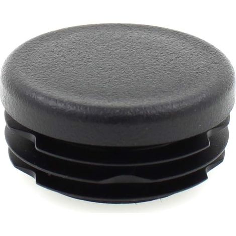 16 pièces - Toutes tailles - Embouts ronds nervurés pour pieds de meubles tubulaires, tables et chaises (30 mm)
