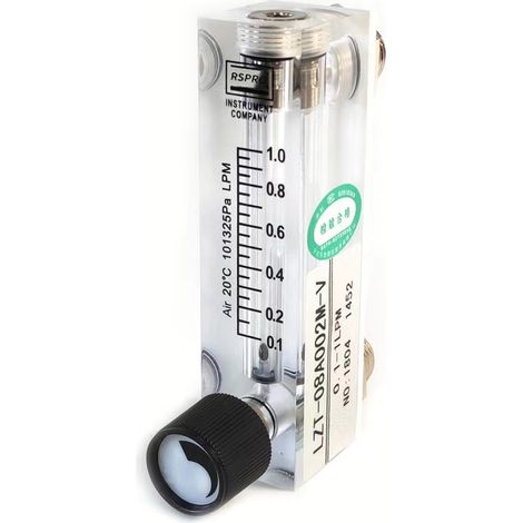 Capteur de débit RS PRO pour Air, 0,1 l/min à 1 l/min Gaine ( Prix pour 1 )