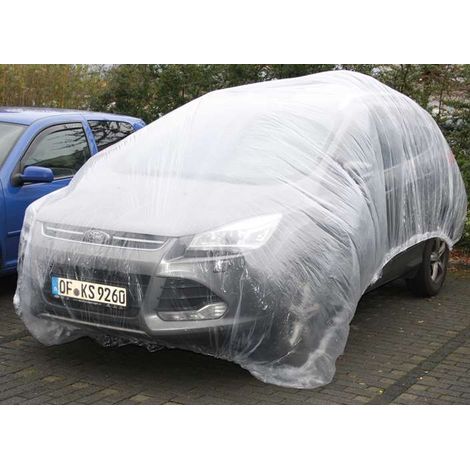 KS Tools 500.8073 Kunststoffgarage, transparent, 6,5 x 3,5 m