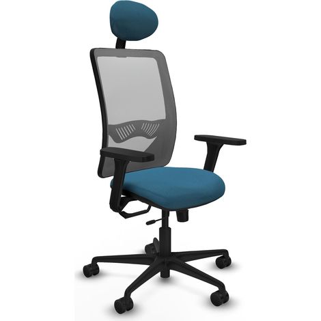 Silla de oficina piqueras y crespo Zulema gris brazos 3D (1/2)