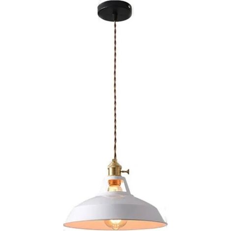 Style Restaurant Cuisine Suspendu Abat-Jour la Lampe DCorative Ampoule Blanc YYV (1/4)