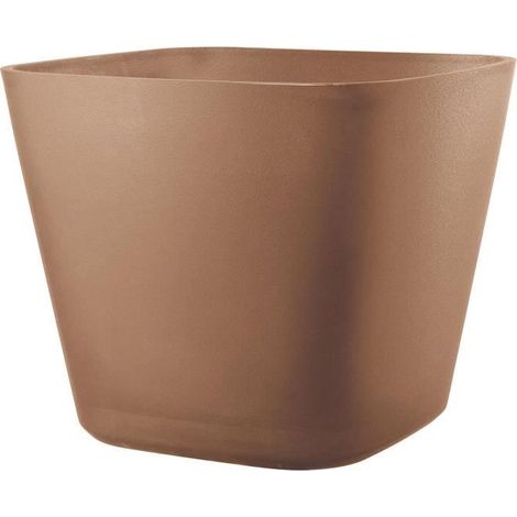 Deroma Origin Blumenkübel quadratisch 12 L terrakotta (1/5)
