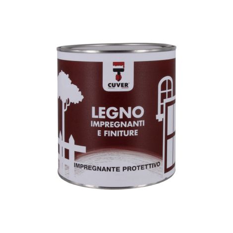 Cuver Impregnante 2,5 lt noyer moyen Y03 agent d'impre'gnation protecteur pour bois pret a' l'emploi