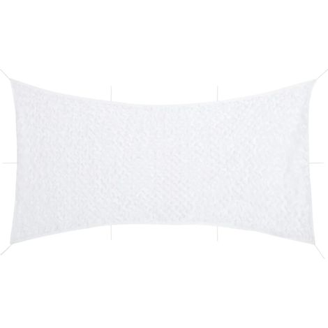 Tarnnetz mit Aufbewahrungstasche 600x414 cm Weiß
