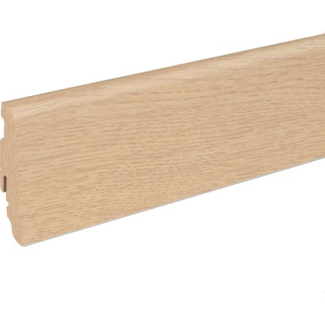 Neuhofer Fußleiste 240 cm x 58 x 19 mm eiche Sockelleisten & Fußleisten (1/3)