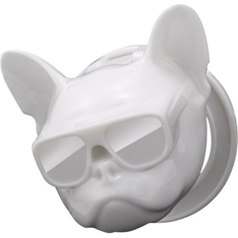 Cache-bouton de démarrage de voiture, toucher agréable, forme mignonne, accessoire d'allumage intérieur universel pour véhicule, blanc (1/5)