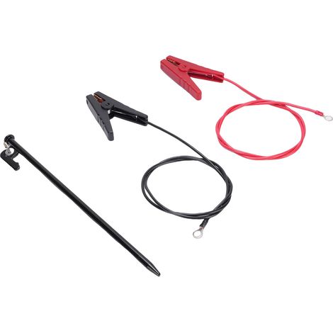 Tige de mise à la terre pour fil de clôture électrique, connecteur de clôture électrique avec pince pour générateur, clôture électrique (1/5)