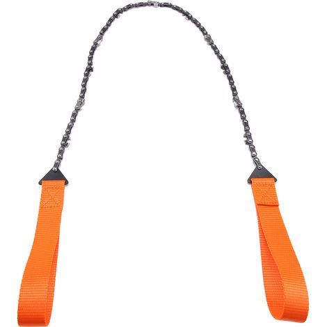 Scie à chaîne de survie portable avec sac, outil de camping et de randonnée (1/5)