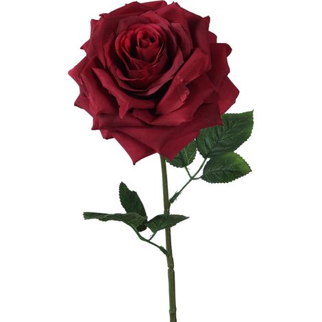KAEMINGK ROSE ARTIFICIELLE AVEC TIGE 15 X 53 CM - FLEURS ARTIFICIELLES ET FLEURS EN SOIE - FLEURS POUR DÉCORATION FLORALE, DÉCOR