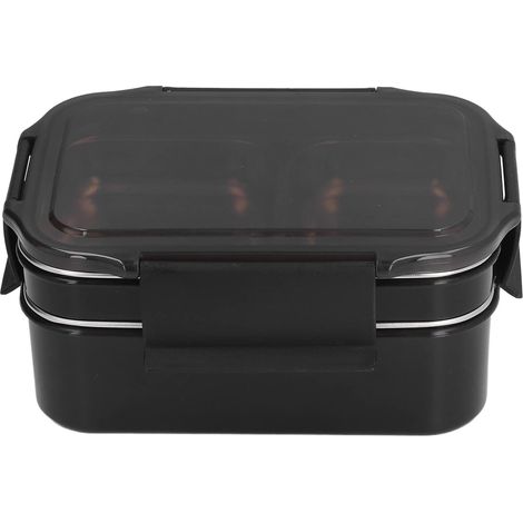 Set per la conservazione degli alimenti in acciaio inossidabile 304, contenitore per il pranzo isolato a prova di perdite da 800 ml, adatto a forno, congelatore e lavastoviglie, riutilizzabile per lav