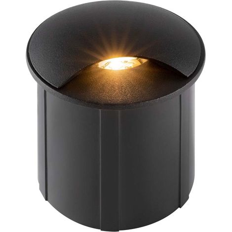 Maytoni Biscotti Downlight à encastrer noir à LED intégré Biscotti pour l'extérieur IP65 (1/2)