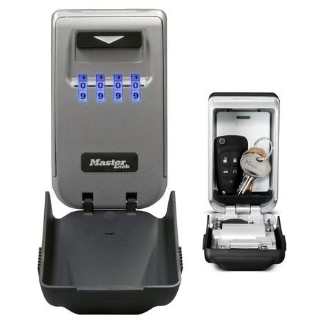 1 Boîte à clés Master Lock 5425EURD Aluminium Combinaison 4 chiffres Rétroéclairée Extérieur