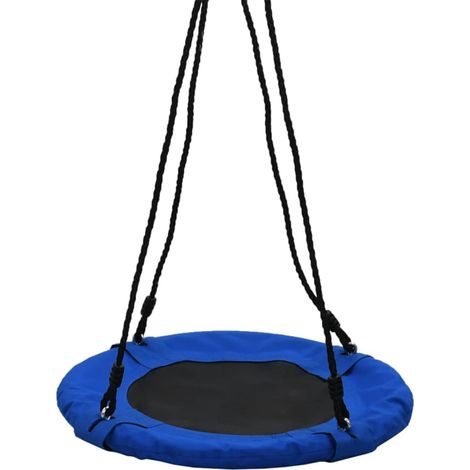 INLIFE Balançoire 60 cm 100 kg Bleu (1/5)