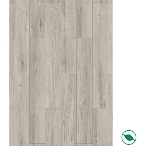 Sol stratifié effet parquet – 8 mm – boîte de 9 lames - 2,26 m2 – EH VILLA K418 PURE+ CHENE LONGBOW