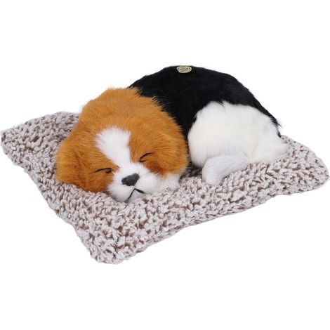 Chien endormi réaliste, adorable chiot endormi, jouet pour enfants, décoration, cadeau pour garçons et filles, Beagle (1/5)