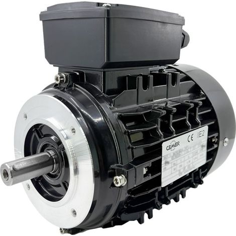 Moteur Monophasé 0.55 kW 3000 Tr/Min 230V 2MY712 B14 - Condensateur Permanent - CEMER (1/5)