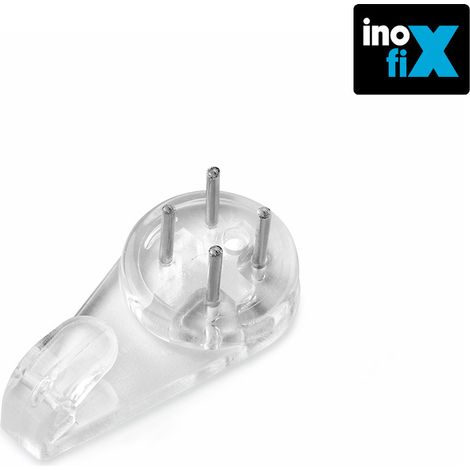 Appendiquadri trasparente INOFIX 3001-0 (Blister 4 unità)