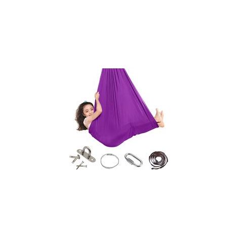 Tapis de suspension pour enfants, tapis de thérapie d'intérieur, tapis de suspension pour enfants avec TDAH, syndrome d'Asperger, thérapie d'intégration sensorielle et prise en charge de l'autisme (1/4)