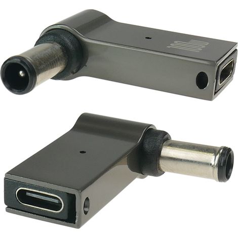 Adattatore USB-C per alimentare un laptop con connettore a 6,4x4,4 mm + pin (1/5)