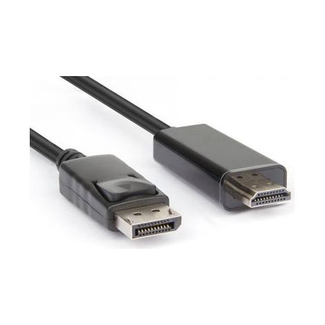 Hamlet XVCDP-HDM18 cavo e adattatore video 1,8 m DisplayPort HDMI tipo A (Standard) Nero (1/3)