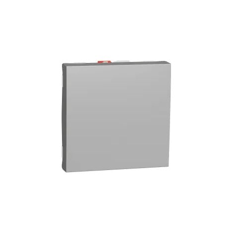 va et vient - 10a - 2 modules - alu - schneider unica nu320330