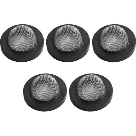 Lot de 5 Filtre Acier Inoxydable Diamètre 14mm Pour Tuyau Arrosage Nettoyeur Haute Pression Jardin (1/5)