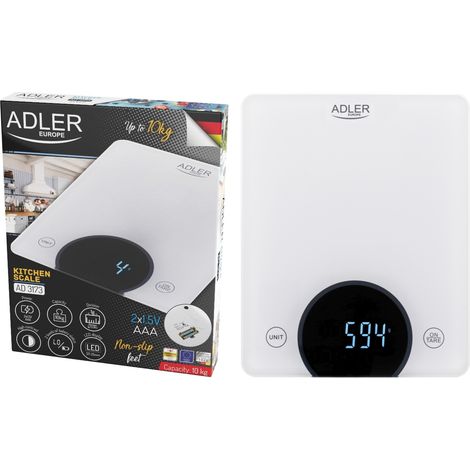 ADLER KÜCHENWAAGE AD3173w WEISS (1/5)