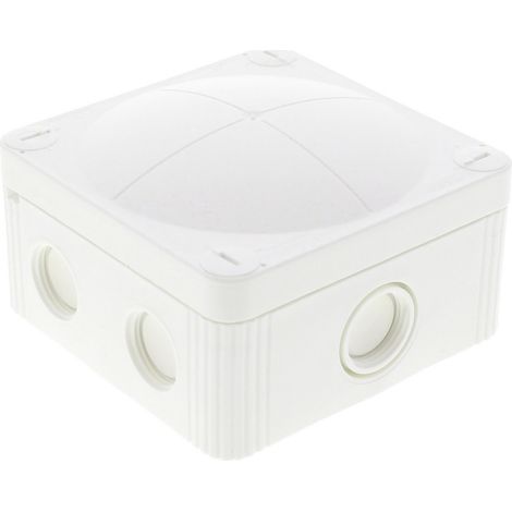 Wiska 10105598 Abzweigkasten (L x B x H) 95 x 95 x 60 mm Creme-Weiß IP66/IP67 1 St.