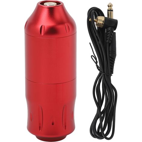Machine à tatouer rotative RCA aluminium, stylo à cartouches pour liner et shader, rouge (1/5)