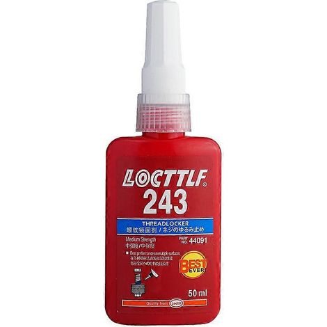 Colle à vis 243, colle anaérobie 243, mastic anti-desserrage haute résistance pour métaux, fixation filetée 271 (1/4)