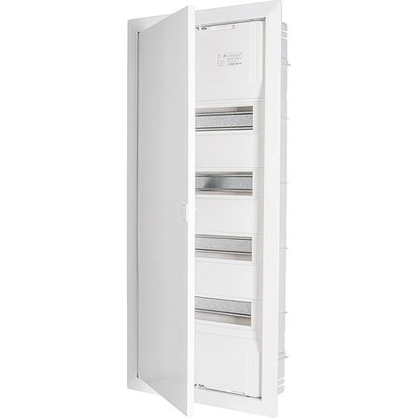 HW/Unterputz-Kleinverteiler Jumbo, 4-reihig, 48+8 Module (1/2)