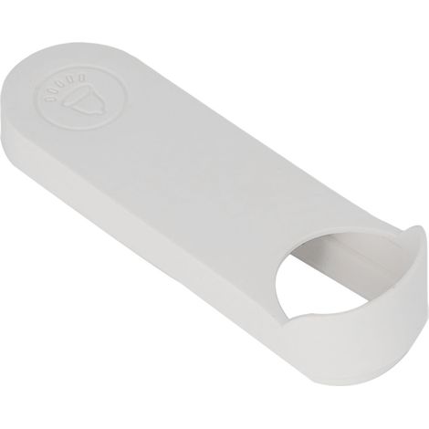 Coque Silicone pour Sonnette Google Nest - Housse de Protection Antipoussière Blanche