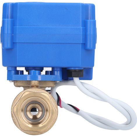 Elektrischer Kugelhahn BSP, motorisierter Messingschalter, Mini DN15 1/2 Zoll DC12V, Zubehörteil (1/5)