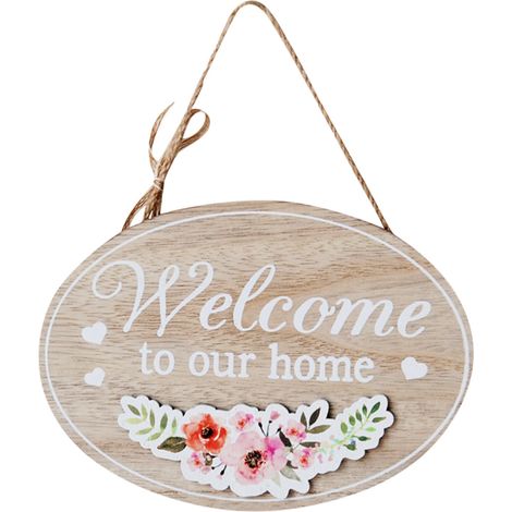 Guirlande Porte - Guirlande En Bois Pour Porte D'Entrée - Décoration De Fête Et De Saison - 20 Cm - 1 Pièce (1/5)