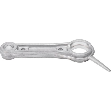 Accessoires pour piston de compresseur d'air à double trou, bielle, vilebrequin et piston en aluminium moulé (1/5)