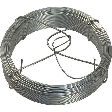 Alambre galvanizado 250 g - N.º 10 - Ø 1,5 mm