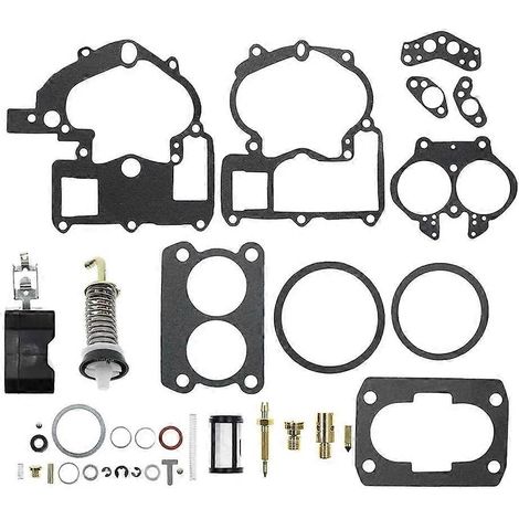 Kit de réparation/remise en état de carburateur pour moteurs de bateau 3.0L, 4.3L, 5.0L et 5.7L (références : 3302-804844002 et 1389-9562A1) (1/5)