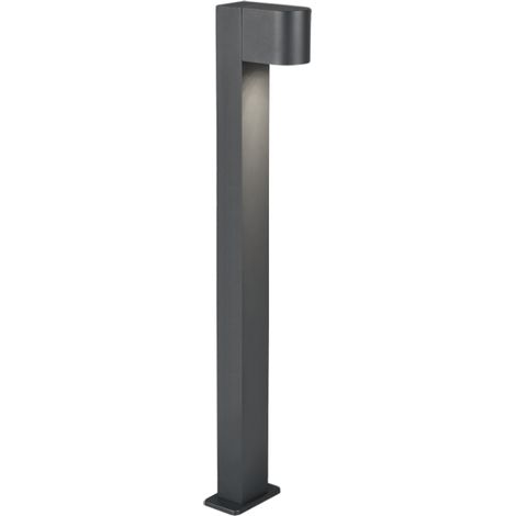 Potelet dexterieur gu10 max 20w ip44 metal fonte daluminium nickel mat - trio - roya (1/5)