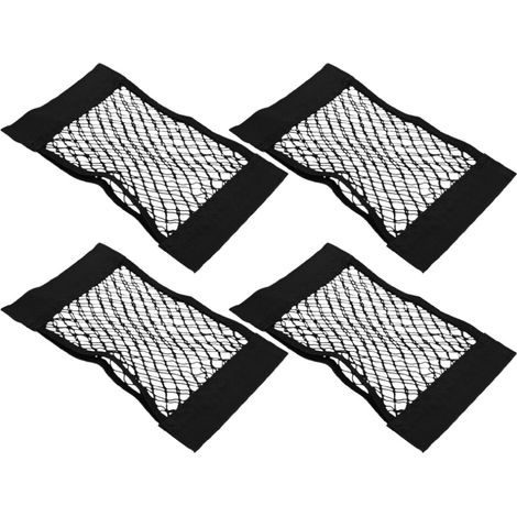 Red organizadora de 16 piezas de tela Oxford negra para maletero de coche (1/2)