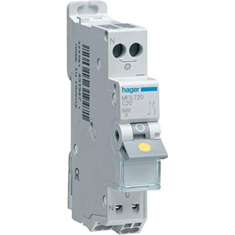 Disyuntor Hager MFS732 32A Tipo C 1 Módulo