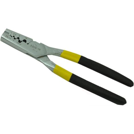 Pince à dénuder Mini-pince à sertir 0.5-16mm² for outil de sertissage en acier carbone (1/2)