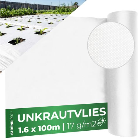 Textilie Garden B4405 1,6x100 m, Vlies, 17 g/m, weiß, Rolle (1/3)