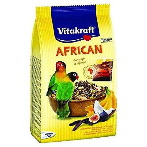 Aroma del menu africano per Agapornis Vitakraft - 750G