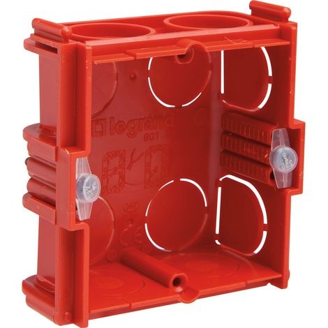 Mauerkasten 1 Pfosten Tiefe 40mm Legrand
